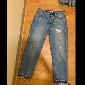 Madewell straight jean